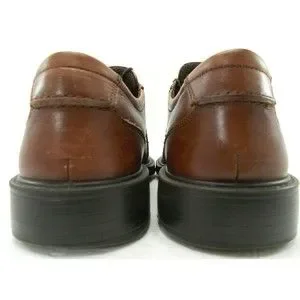 Ecco | Shoes | Ecco Mens Brown Leather Oxfords Lace Up Dress  display picture 2